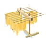 Laica APM002 Belt Holder Pasta, Wood, Wood, 35.5 x 45.0