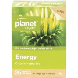 Planet Organic Energy Tea, 25 Teabags