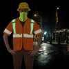 Two Tone Glow Hi Vis short sleeve safety Vest Class