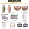 Bunnyjik GOTS Organic 2 x Cot Sheets 120x60 Fitted -