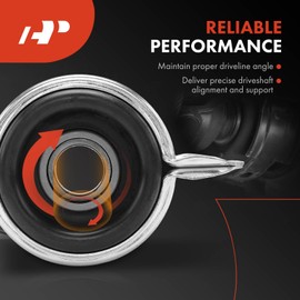 A-Premium Rear Drive Shaft Center Support Bearing Driveshaft Carrier Bearing Compatible with Hyundai Santa Fe 2001-2006, Replace # MR357998, 49130-4A400
