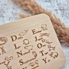 ABC Breakfast Board | Gift for First Day of School,