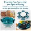 Pack of 9 Felt Pan Protectors, Stacking Protection with 3