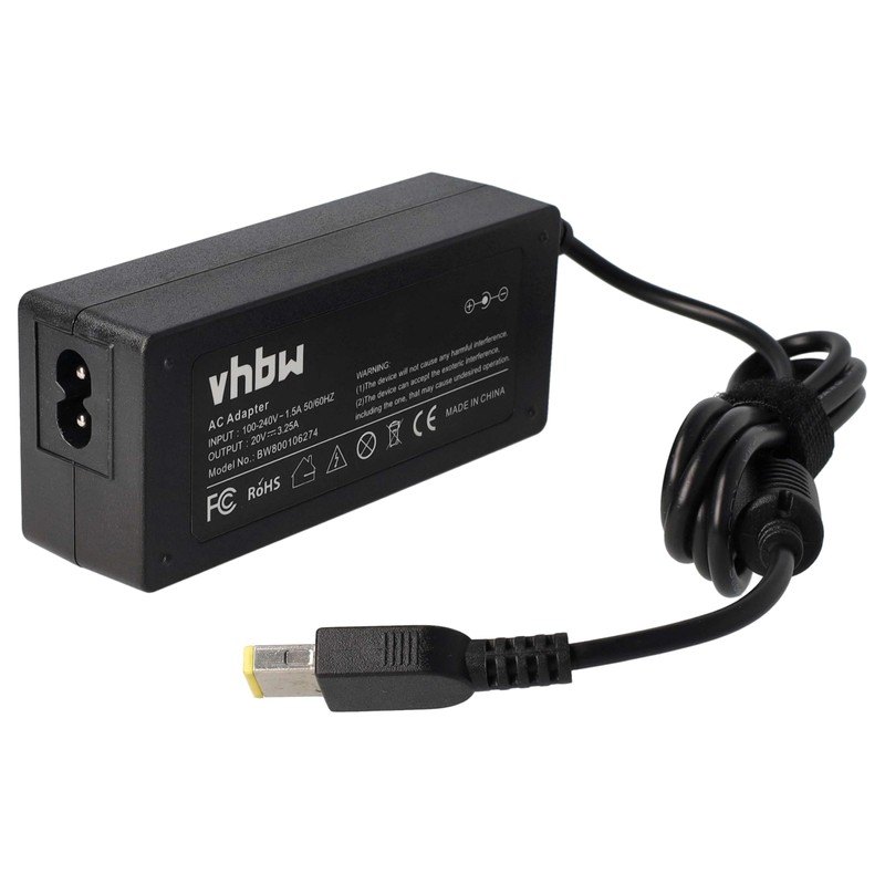 vhbw 1 x Power Supply Compatible with Lenovo ThinkPad Z50-70,