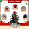 15Inch Mini Christmas Tree, Miniature Pine Xmas Tree, Tabletop Christmas
