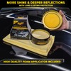 Meguiar's G7014J Gold Class Carnauba Plus Premium Paste Wax, Creates