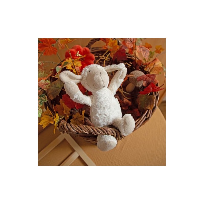 Sigikid 39523 Green Cuddly Toy, Sheep/White, 11 x 10 x