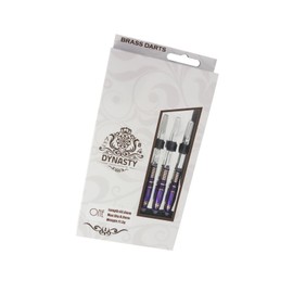 Dart Barrel DYNASTY 【Dynasty】 Brass Dart Set ONE Purple (BrassDartsSet ONE Purple) | Darts Brass Barrel