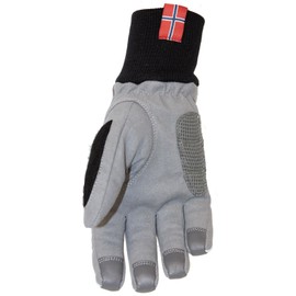 Swix Men's Shield Pro Gloves - Warm Durable Weather-Resistant Primaloft Insulated Outdoor Winter Sports Skiing Mittens, Magnet, Medium