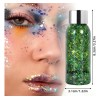 9pz Body Glitter Maquillaje Cabello Cuerpo Brillos Colores
