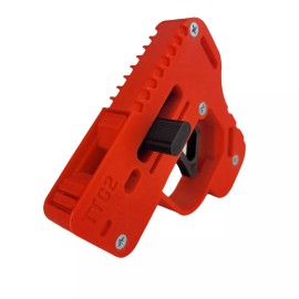 Unbranded 3D Printed Tic Tac Gun Toy | TTG2 | Red/Black | Tic Tac's included