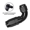 EVIL ENERGY 10AN 90 Degree One Piece Full Flow Hose