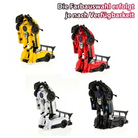 njoyn Futuristic RC Robot Car with Impressive Transformation Function, LED Lighting and 2.4GHz Technology - The Perfect Mix of Racing Fun and Modern Design