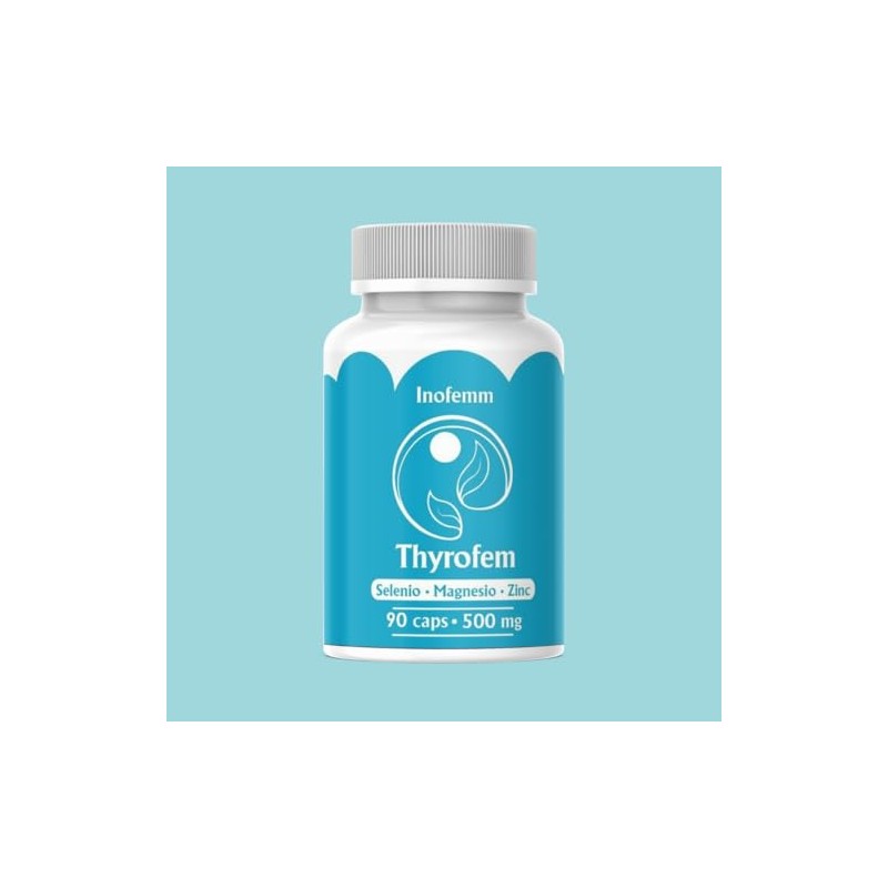 Thyrofem Selenio Magnesio Zinc Suplemento Alimenticio Capsulas
