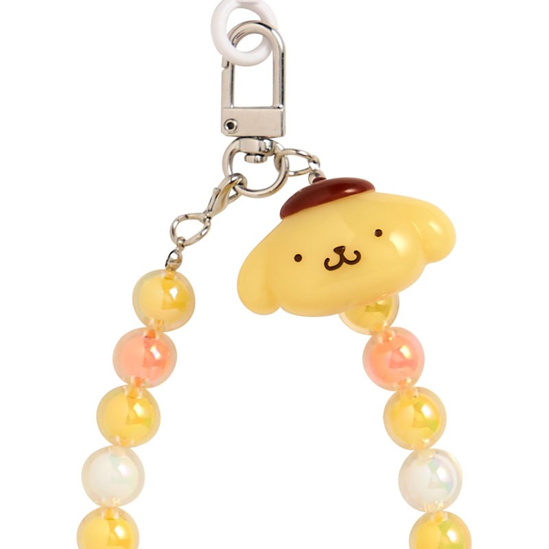 Sanrio 927350 Beaded Hand Strap Pom Pom Pudding