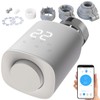 revolt Radiator Thermostat: Programmable Radiator Thermostat with Bluetooth, App, LED