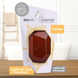 Set de jabones BIOGLICERINE MBAR 2 Pack Jabn de Glicerina con Vitamina E Hidratante y Humectante Ideal para todo tipo de piel Aroma Mstico 235 gr C/U