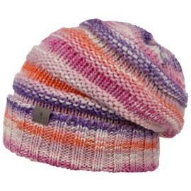 Lierys Bernardo Oversized Knitted Hat for Men (26 cm long) - Made in Germany - Winter Hat made of New Wool - Long Beanie in One Size 55-63 cm - Hat with Envelope - Winter -