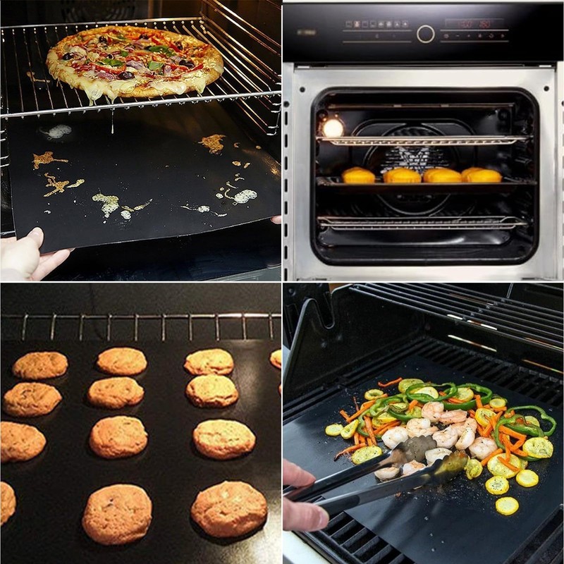 VIHARYEM Large Oven Liner (3 Pack), 50cm x 33cm, Oven