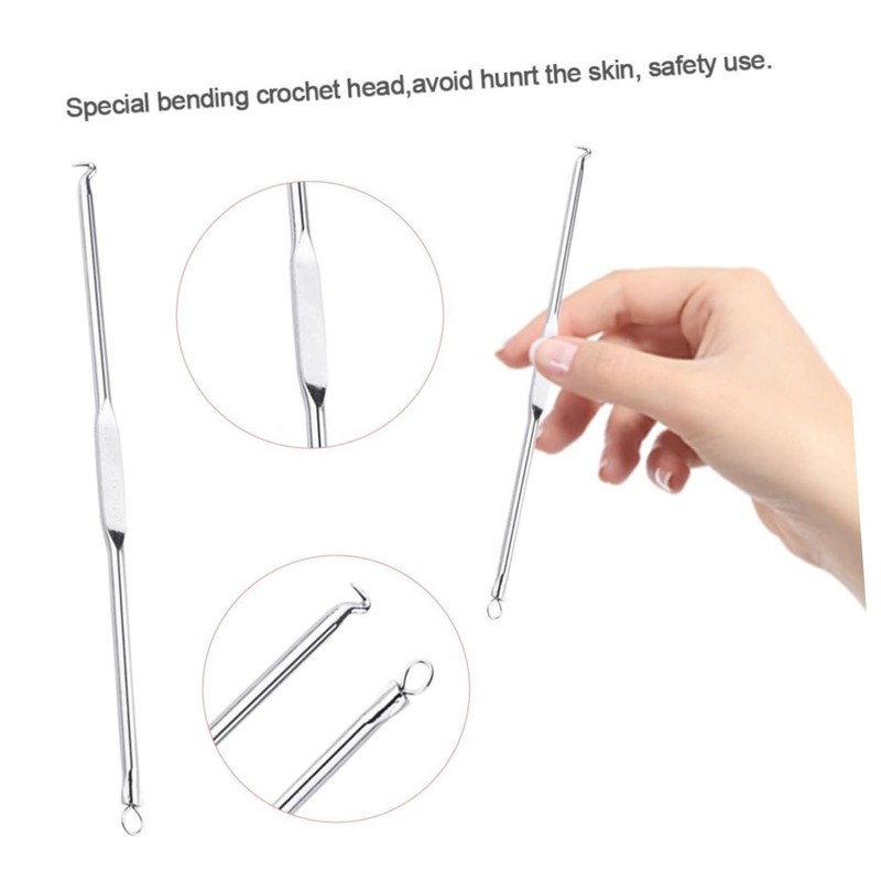 Healeved 1 Set 5pcs Facial Cleansing Tool Face Blemish Removal