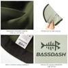 BASSDASH Ultralight UPF 50+ Soft Baseball Caps Unstructured Quick Dry