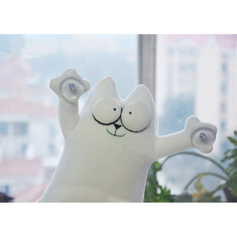 Hyamass 100pcs Mini Clear Plastic Suction Cups Without Hooks (Diameter