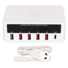 USB Fast Charging Station Wireless Multi Port 6 Ports 50W