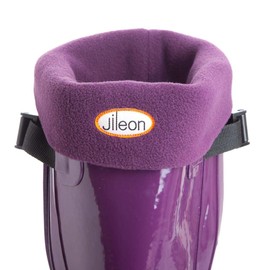 Jileon Fleece Boot Socks For Women - Soft Fleece Warm Boot Liners for Women (Purple Medium)