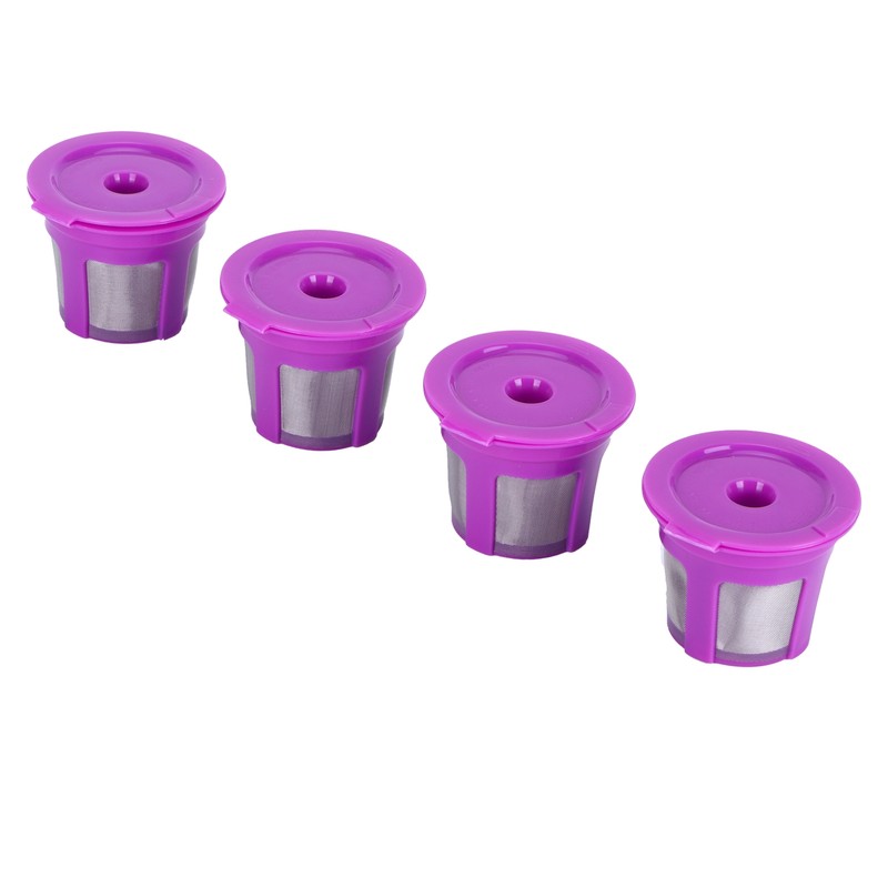 Coffee Capsule Brush Spoon Set Reusable Coffee Making Filter Cup