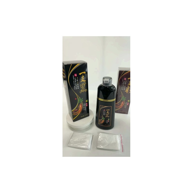 Shampoo Tinte Instantáneo Cubre Canas Natural Jengibre 500ml