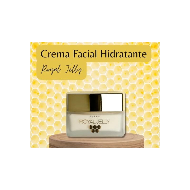 Crema facial hidratante con jalea real, hipoalergénica, para todo tipo