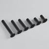 Zuyya Countersunk Screws M5 x 25 mm Hexagon Socket Drive
