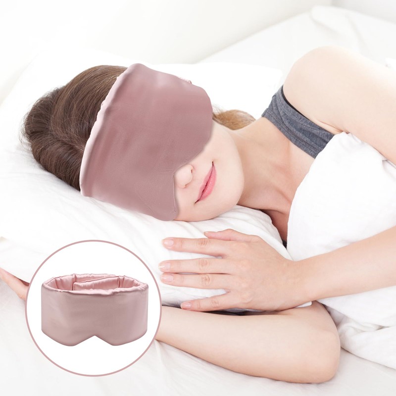 Sleep Mask, VEGCOO Silk Sleeping Mask 100% Blackout Eye Mask