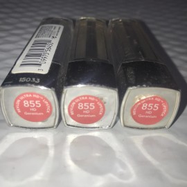 Revlon 3 Tube Lot REVLON Ultra HD Lipstick 855 HD GERANIUM sealed NWOB