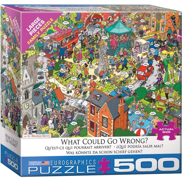 EuroGraphics What Could go Wrong? by Martin Berry 500- Piece Puzzle