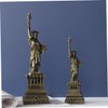 MAGICLULU Statue of Liberty Metal Figurine Decorative Artware for Home