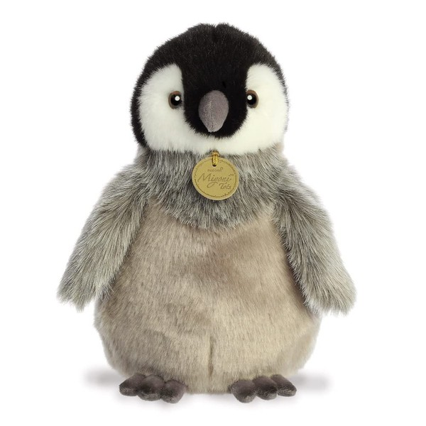 Aurora 26470, 26,470, MiYoni Tots Emperor Penguin Chick, 9In, Eco-friendly