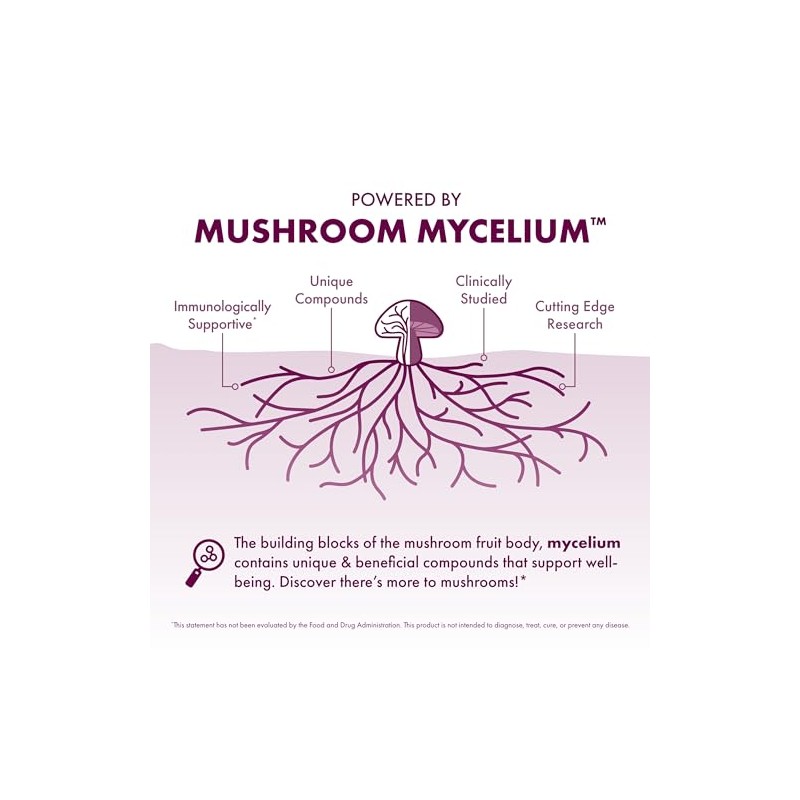 Fungi Perfecti - Host Defense Turkey Tail Cellular Support 60
