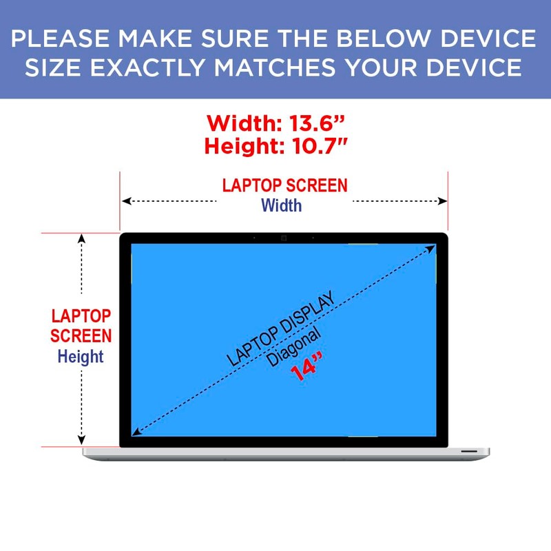 Artemis Shields Matte Screen Protector for Panasonic TOUGHBOOK FZ-55 14