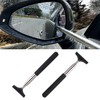 LJDJ Car Rearview Mirror Wiper 2 Pack Universal Automotive Car