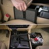 KMMOTORS Foldable hanging trash Can for vehicle, Bling Car Trash
