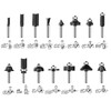 BAIDETS Pro 15-Piece Milling Cutter Set for Wood - Carbide