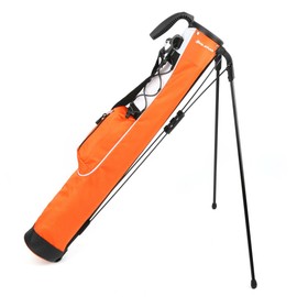 Orlimar Pitch 'n Putt Golf Lightweight Stand Carry Golf Club Bag for Men and Women, Orange