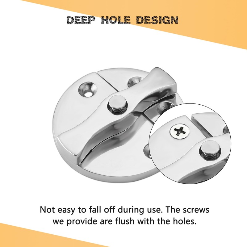 DIALESHU Heavy Duty Marine Boat Door Catch Latch 316 Stainless