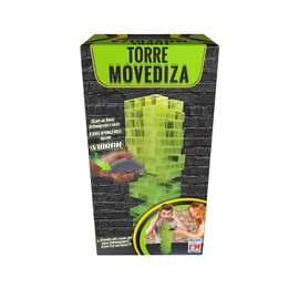 Fotorama Torre Movediza Juego de Mesa 2+ Años Niños Acrílico Neón