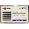 Spotnails 38508 1/2" Crown Staples Galvanized 1/2” Long Box Of