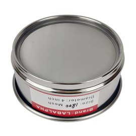 LABALPHA LABALPHA 1800 Mesh Lab Sieves, Test Sieve #1800 Mesh, 4' Diameter, 304 Stainless Steel Wire Cloth (0.008mm)