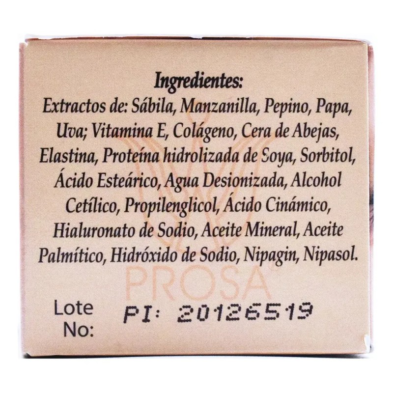 Crema Prosa Con Pala Contorno De Ojos Antiarrugas Hidratante