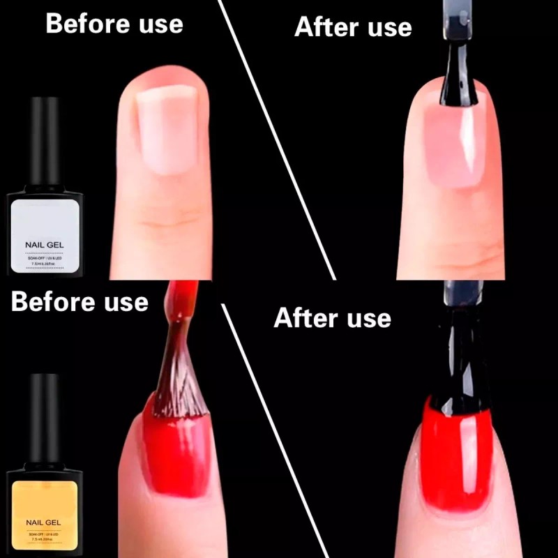 Mafab Top Base + Top Coat 7.5ml Esmalte Lampara Uv