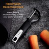 Tower T832196 Precision Plus Traditional Peeler with Non-Slip Softtex Handle,